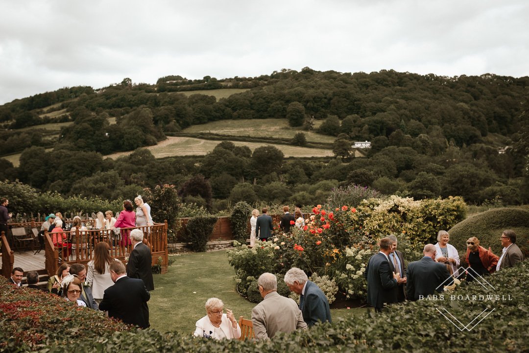 small and intimate wedding in the Ceiriog Valley