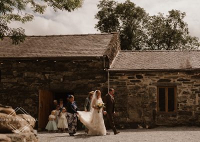 Outdoor wedding in the Nant Gwynant Valley