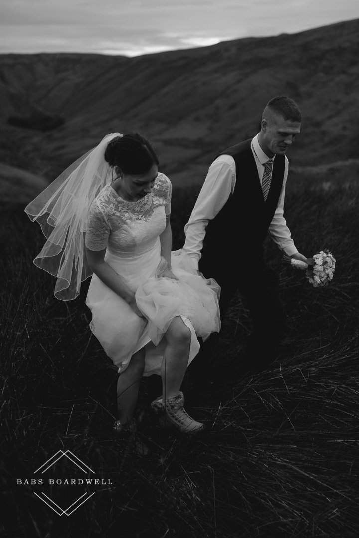 Beautiful postwedding photography around Bala Babs Boardwell Photography