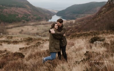 Engagement session close to the Mawddach Estuary