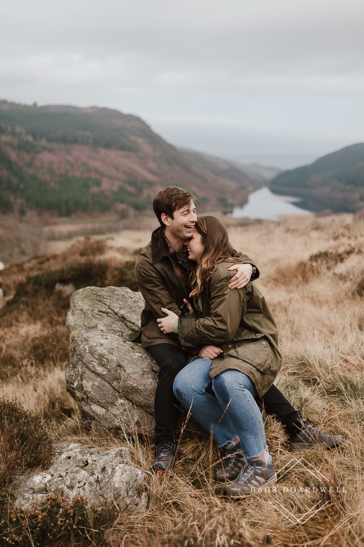 engagement session close to the Mawddach Estuary
