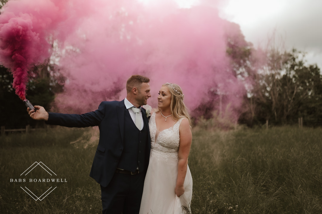 Relaxed wedding photography at Plas Isaf farm country barn