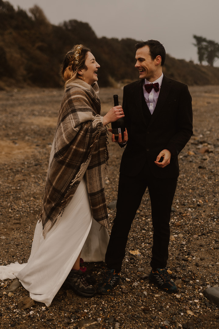 Romantic Llyn Peninsula Coastal Elopement | UK Wedding & Elopement Photographer