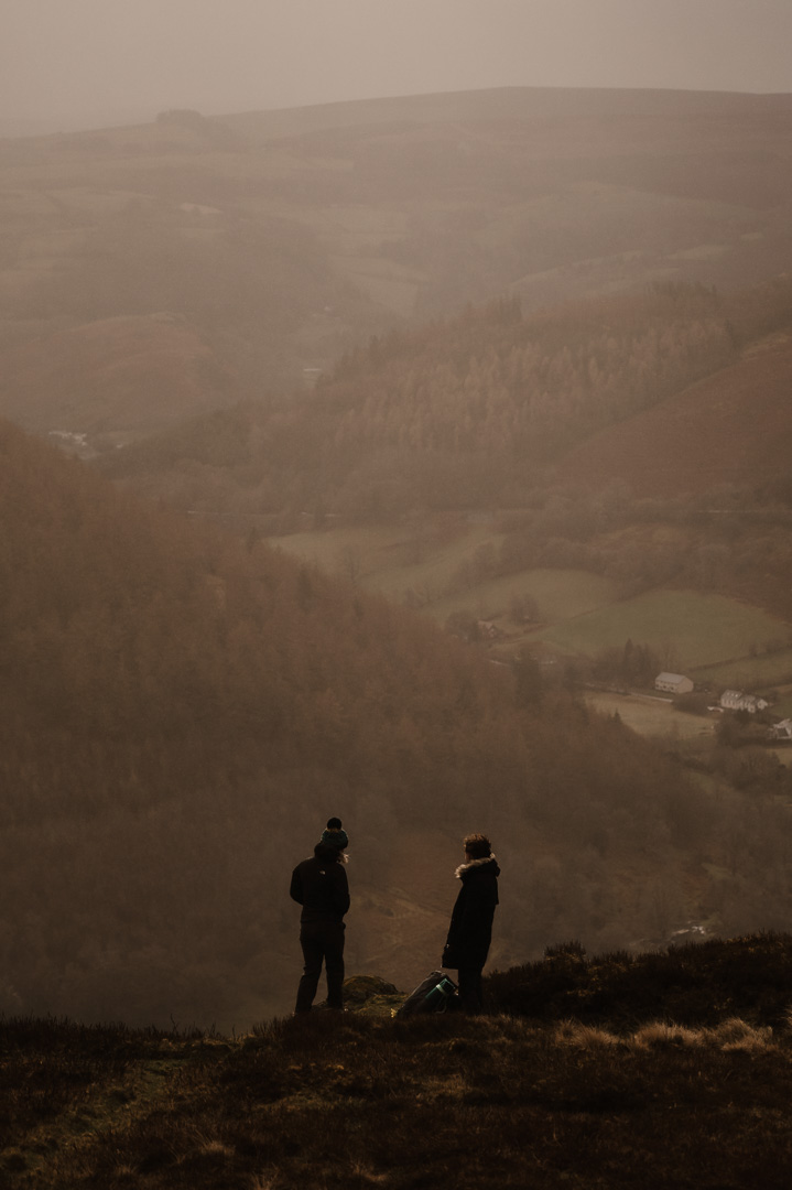 Surprise Clwydian Proposal | North Wales Wedding Photographer