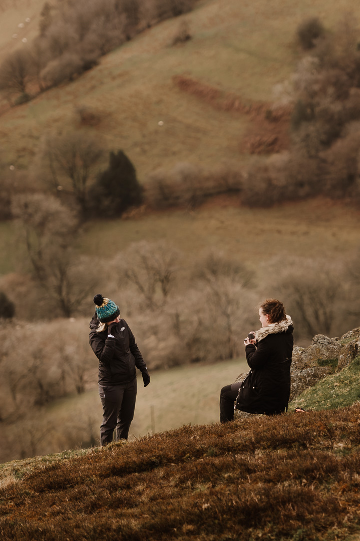 Surprise Clwydian Proposal | North Wales Wedding Photographer