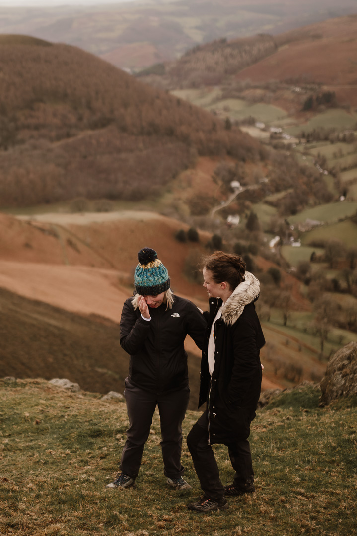 Surprise Clwydian Range Proposal | Wales Wedding Photographer