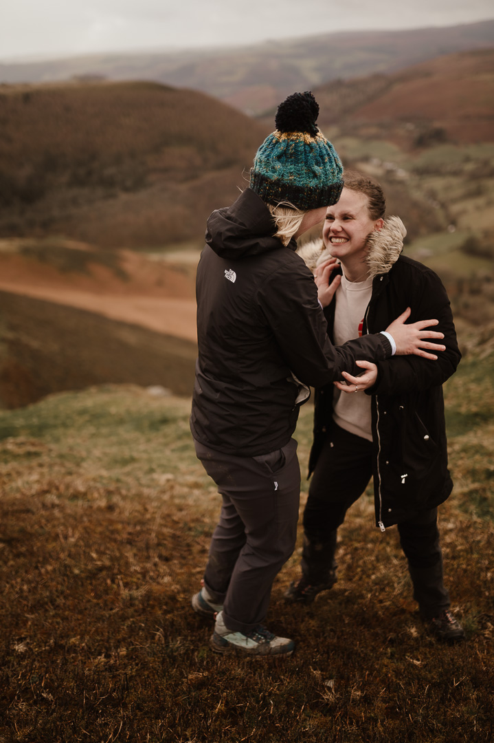 Surprise Clwydian Range Proposal | Wales Wedding Photography