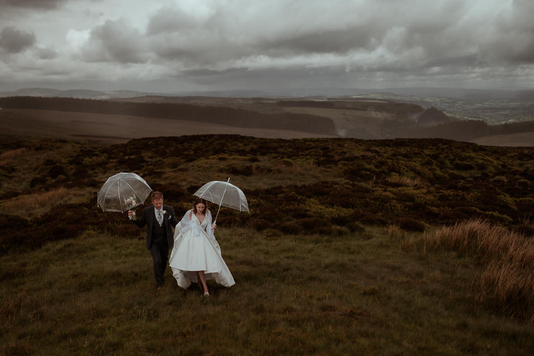 elopement style wedding at Pale Hall