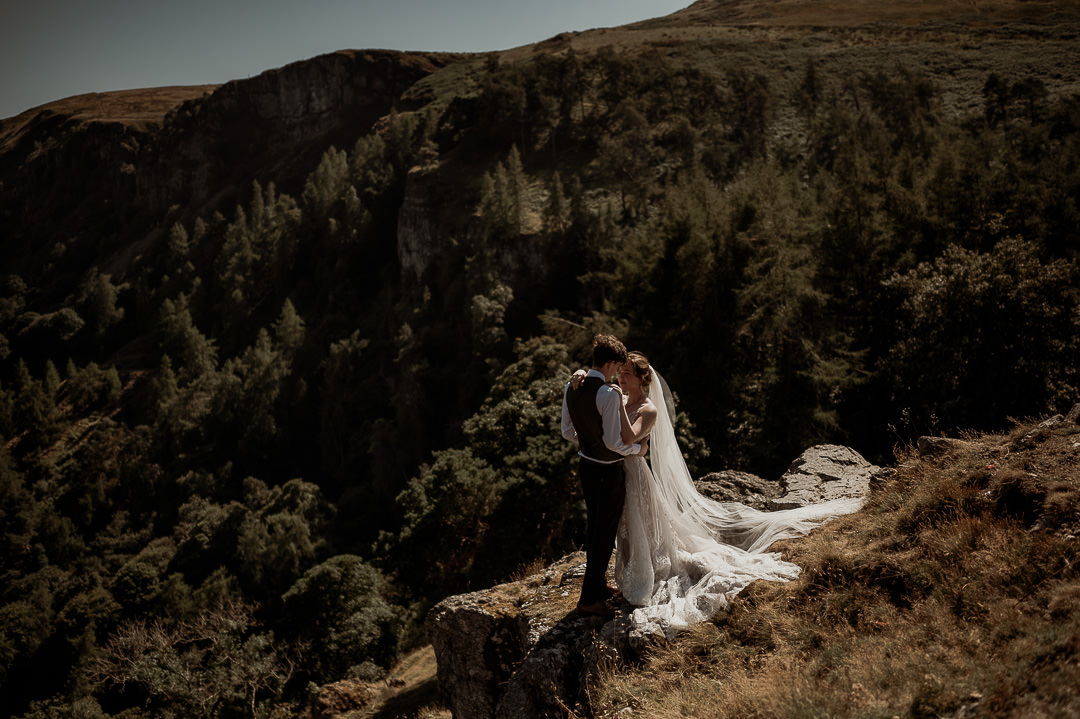 Elopement Wedding at Pistyll Rhaeadr | Snowdonia Wedding Photographer