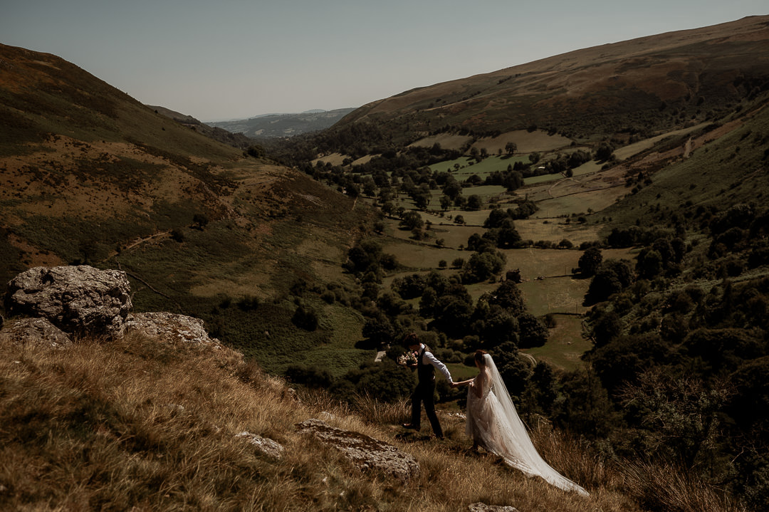 North Wales Wedding Photographer | Elopement Wedding Pistyll Rhaeadr