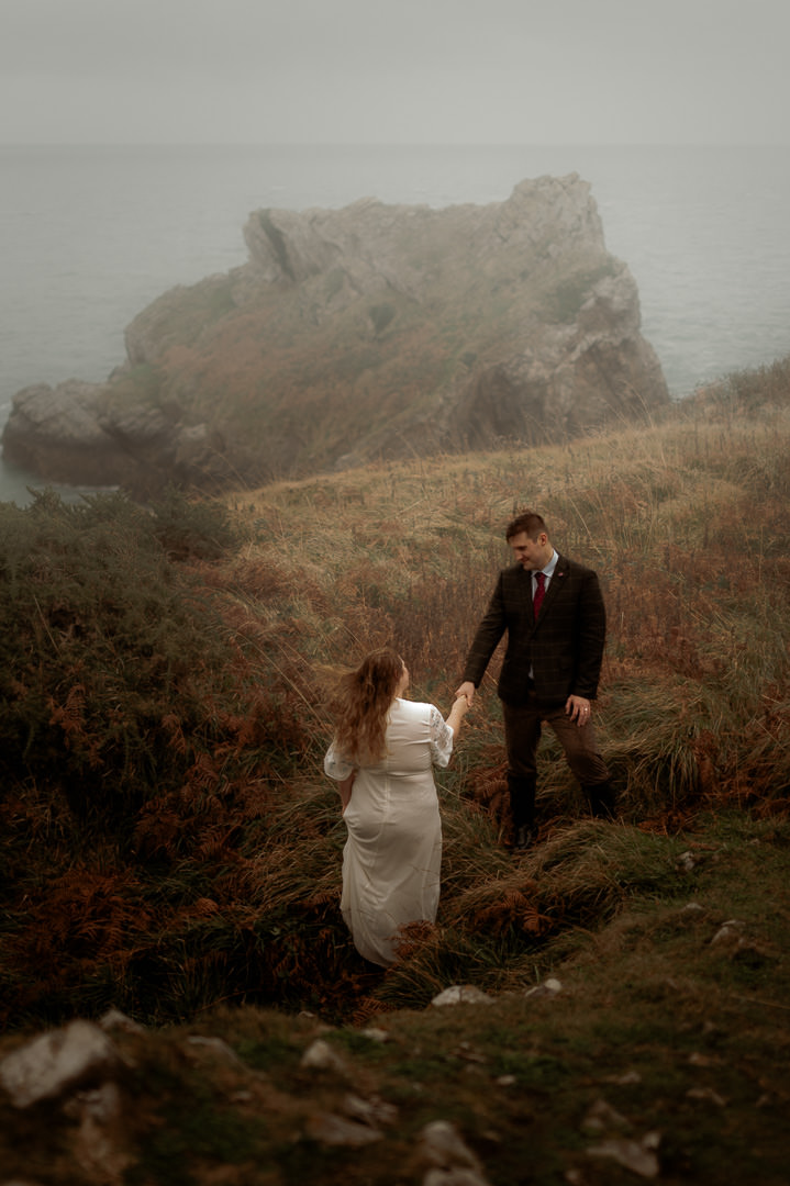 Planning a coastal elopement in Pembrokeshire | Wales Wedding Photography