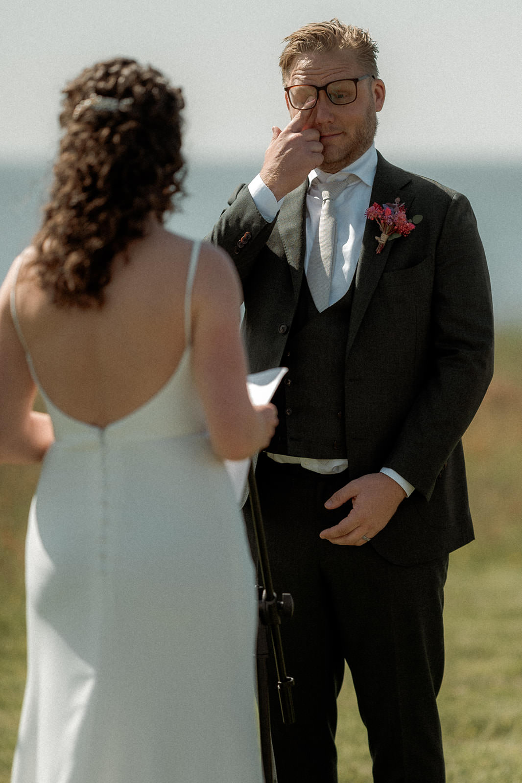 Documentary wedding photography at home | Wales Wedding Photography