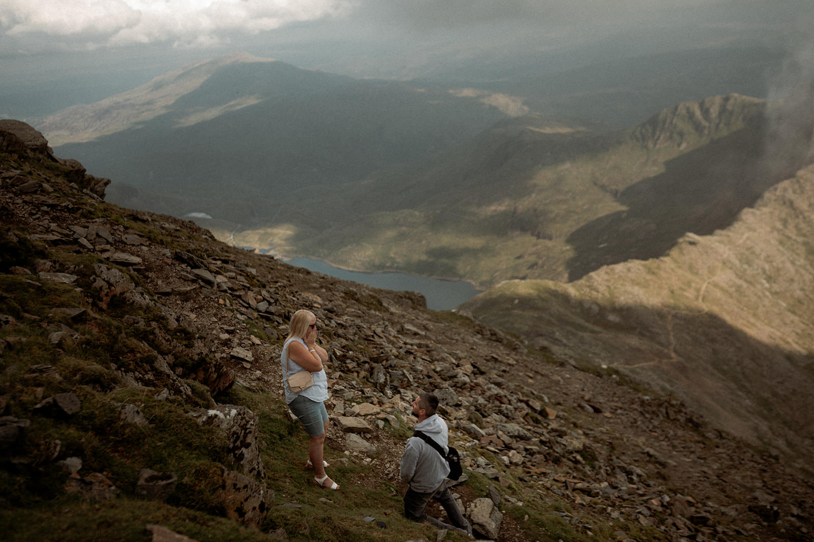 Surprise proposal planning and photography in North Wales