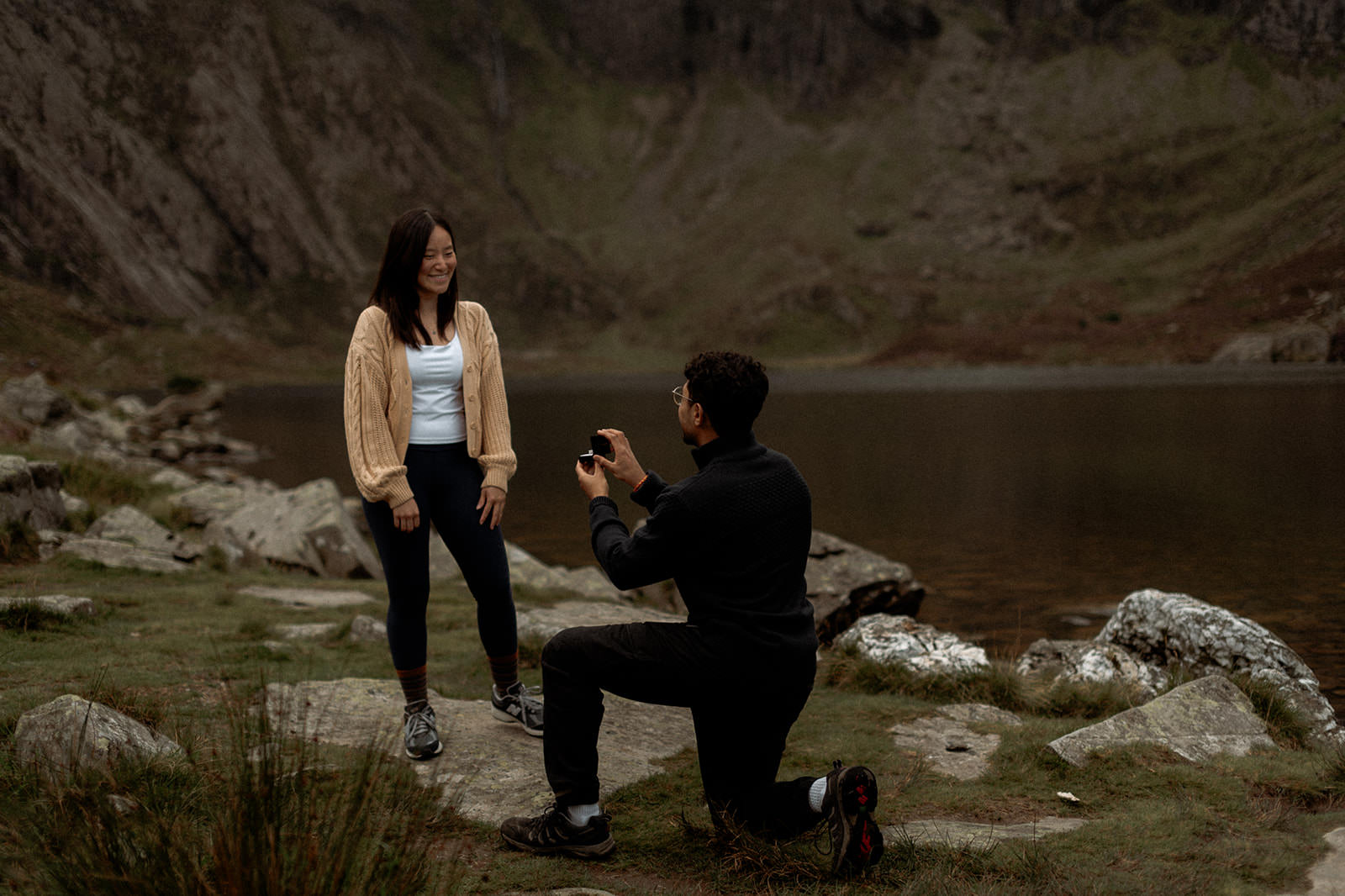 Secret proposal planning and photography in Eryri (Snowdonia)