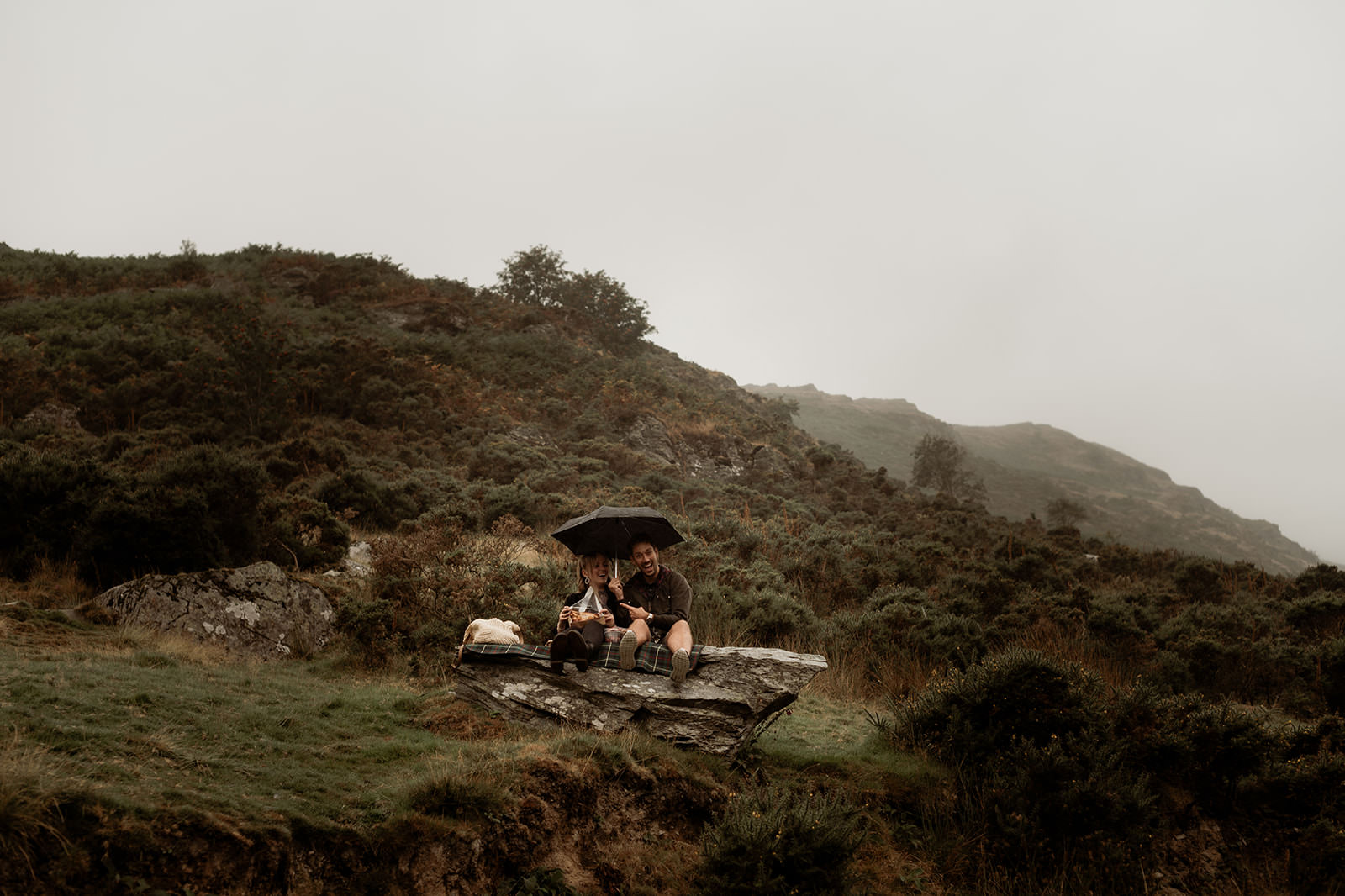Surprise proposal planning and photography in north Wales