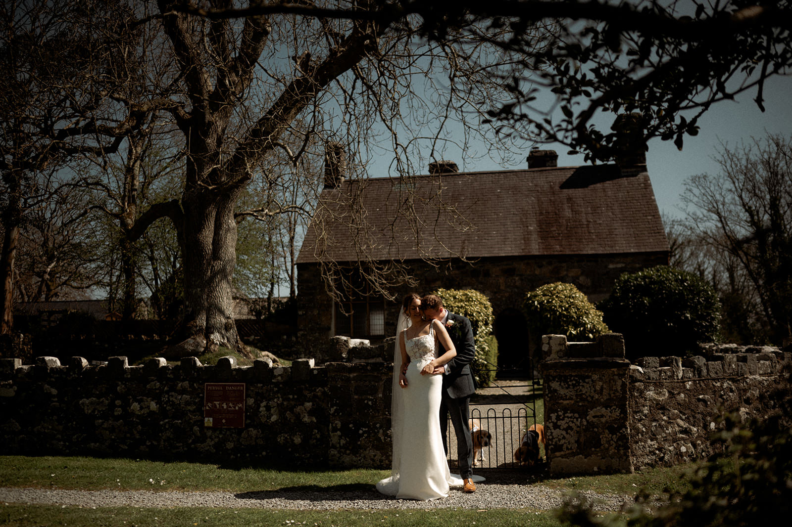 wedding and elopement photography at Penarth Fawr