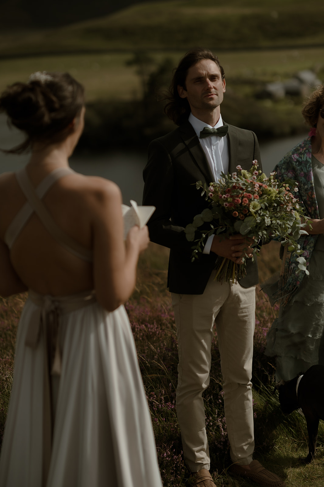 South Snowdonia elopement overlooking Cregennan Lake